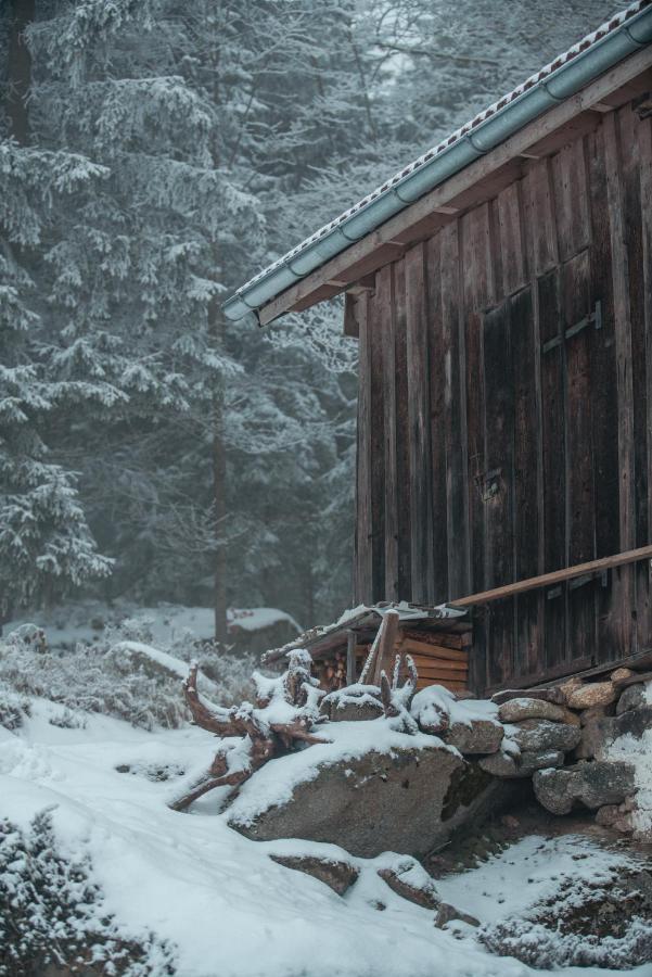 Ferienhaus Ploeckenstein Schwarzenberg am Bohmerwald Eksteriør billede