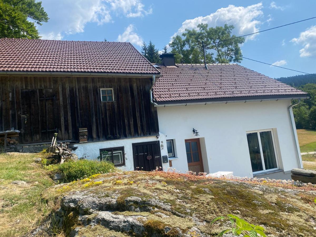 Ferienhaus Ploeckenstein Schwarzenberg am Bohmerwald Eksteriør billede